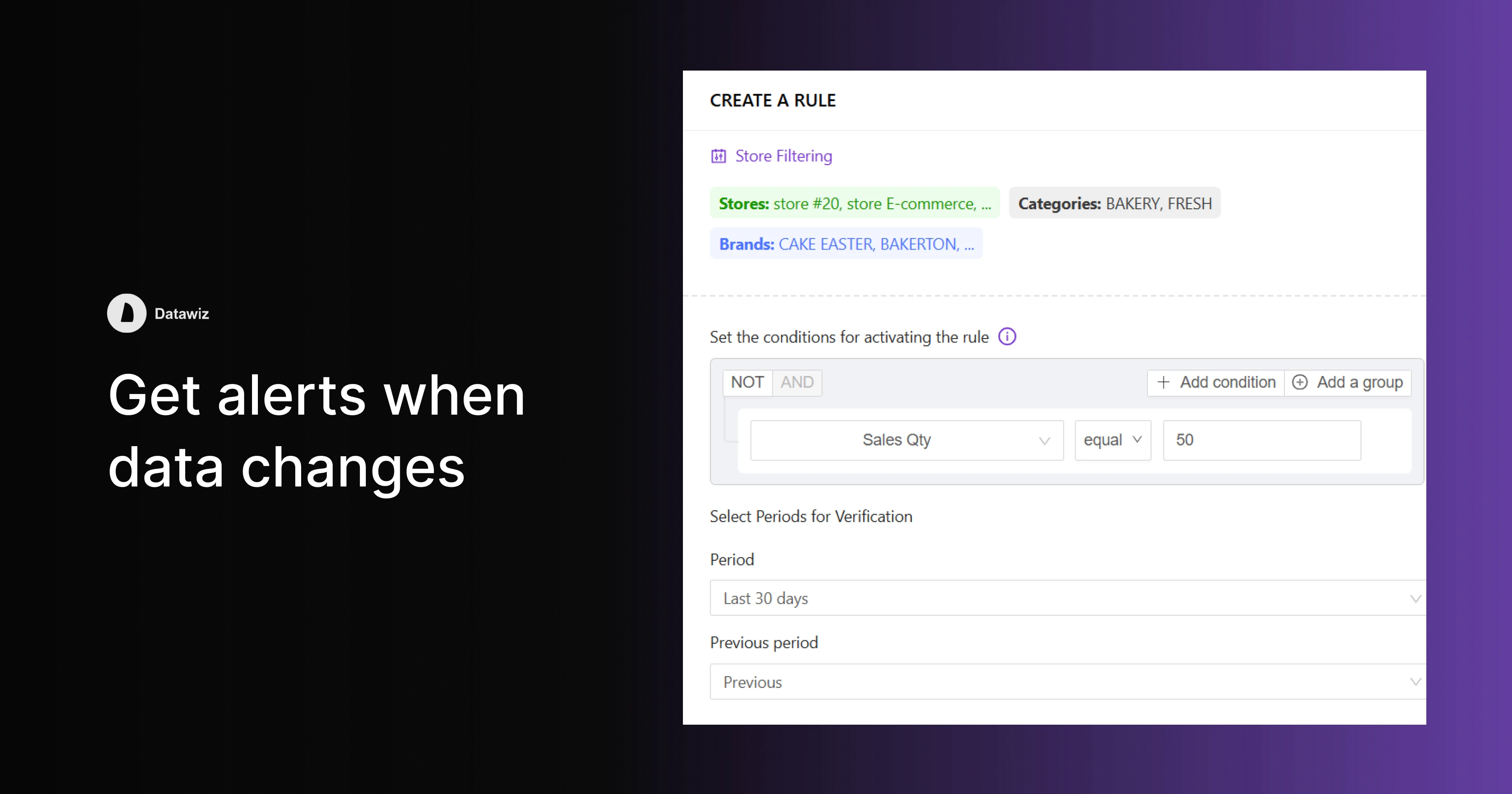 Automated alerts for retail